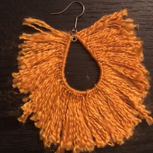 Fringe earrings